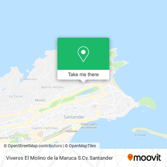 mapa Viveros El Molino de la Maruca S.Cv
