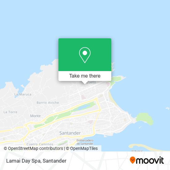 Lamai Day Spa map