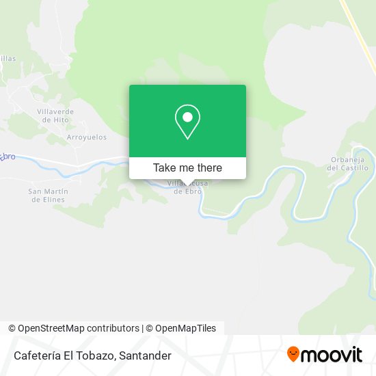 Cafetería El Tobazo map