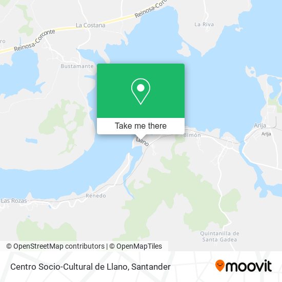 Centro Socio-Cultural de Llano map