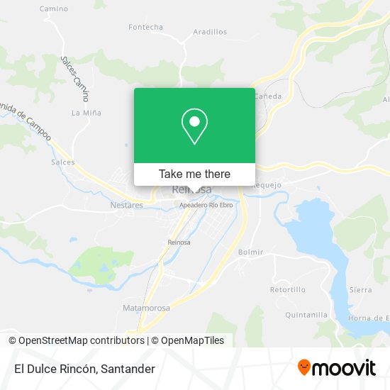 El Dulce Rincón map