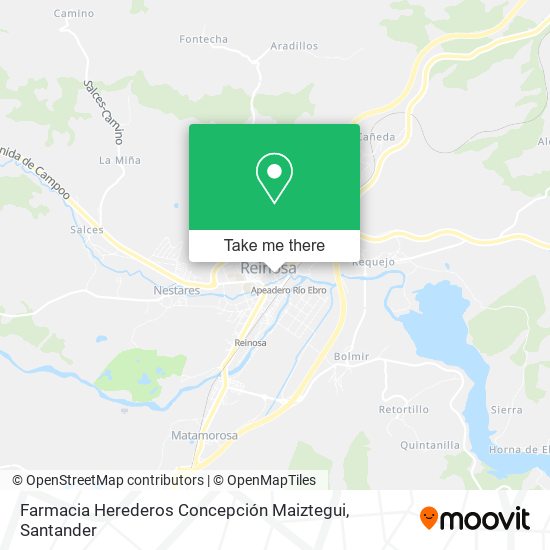 Farmacia Herederos Concepción Maiztegui map