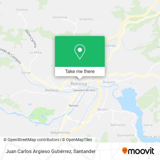 Juan Carlos Argíeso Gutiérrez map