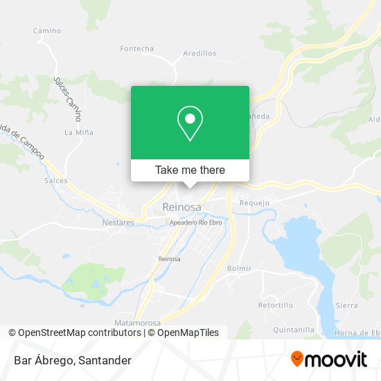 Bar Ábrego map