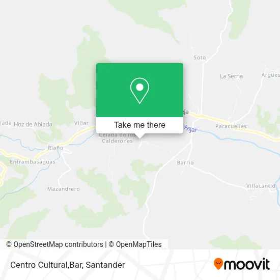 Centro Cultural,Bar map