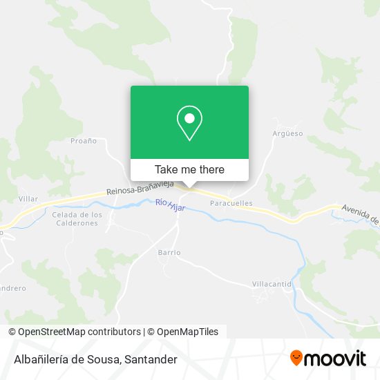 Albañilería de Sousa map