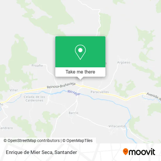 Enrique de Mier Seca map