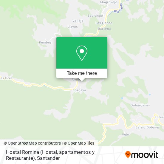 Hostal Romina (Hostal, apartamentos y Restaurante) map