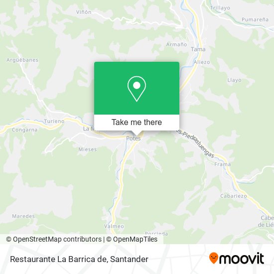 Restaurante La Barrica de map
