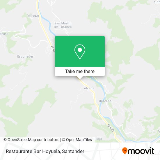 Restaurante Bar Hoyuela map