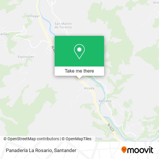 Panadería La Rosario map