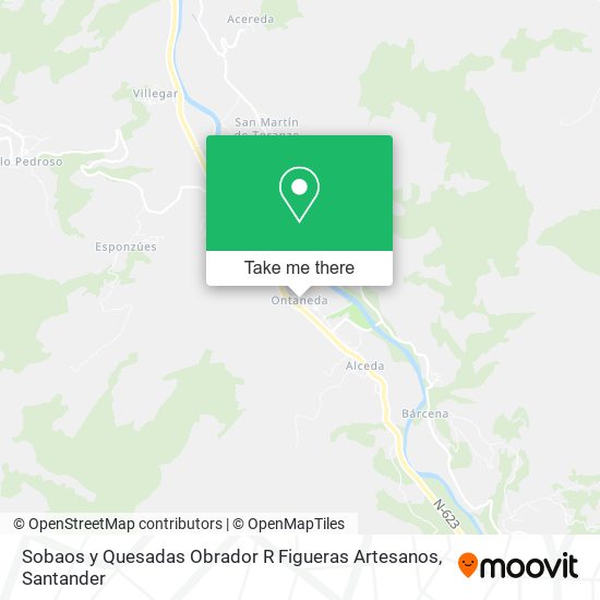 Sobaos y Quesadas Obrador R Figueras Artesanos map