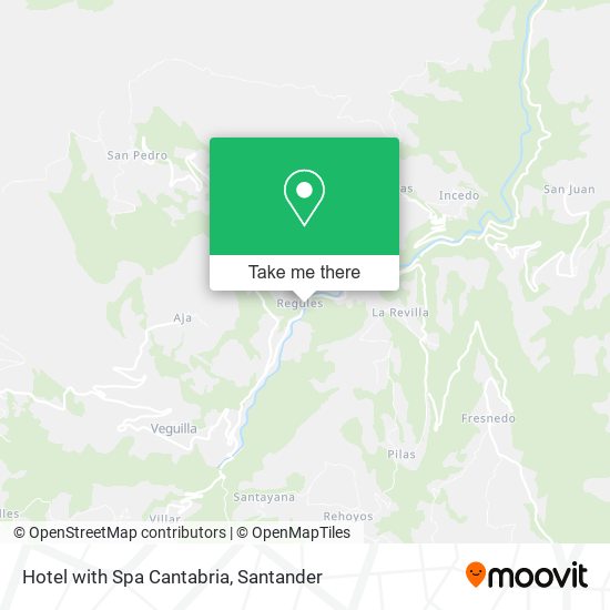 Hotel with Spa Cantabria map