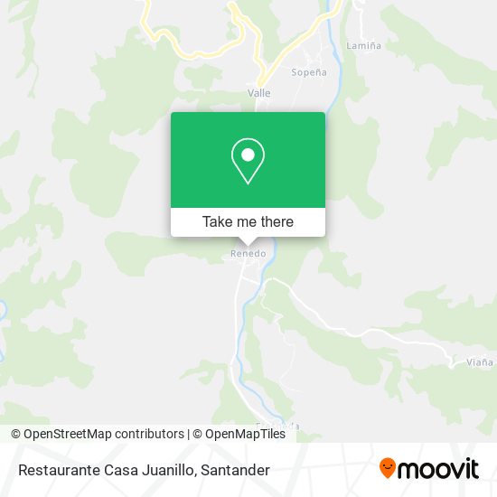 Restaurante Casa Juanillo map