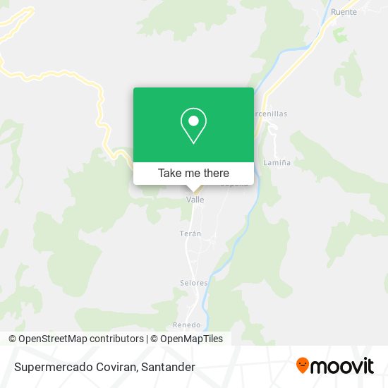 Supermercado Coviran map