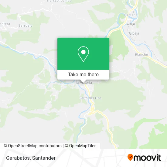 Garabatos map