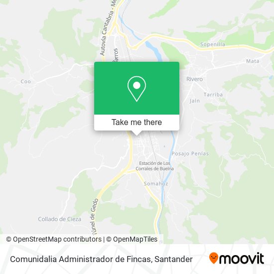 Comunidalia Administrador de Fincas map