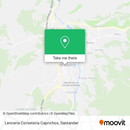Lenceria Corsetería Caprichos map