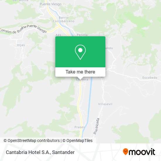 Cantabria Hotel S.A. map