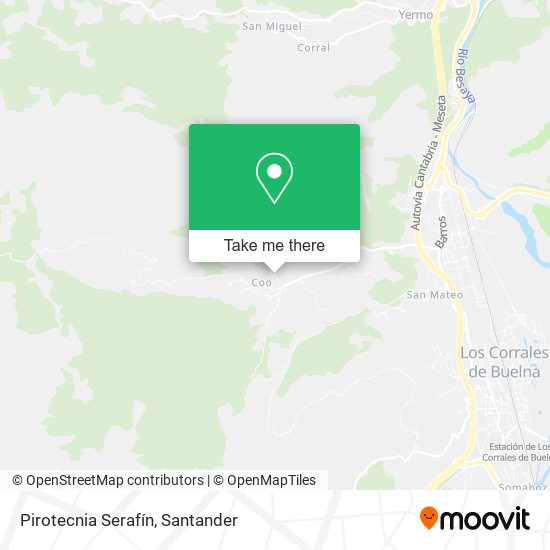 Pirotecnia Serafín map