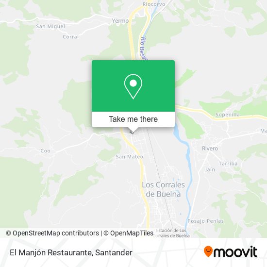 El Manjón Restaurante map