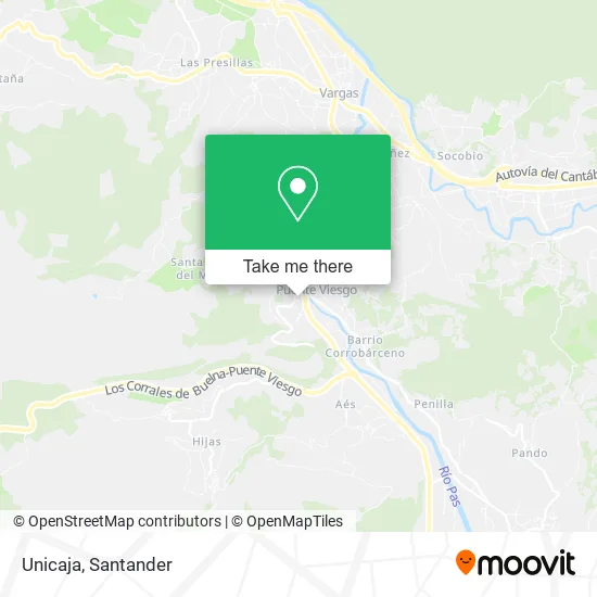 Unicaja map