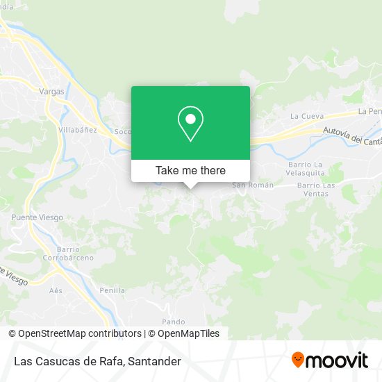 Las Casucas de Rafa map