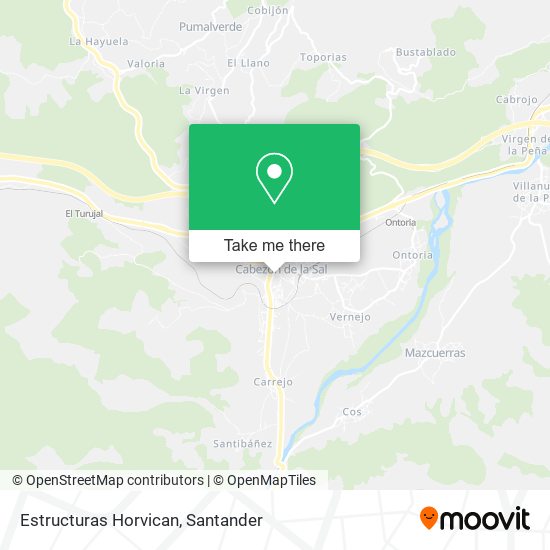 Estructuras Horvican map