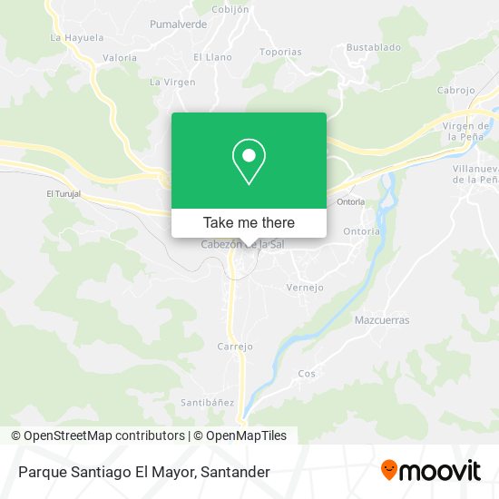 Parque Santiago El Mayor map