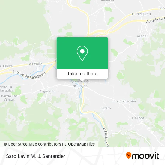 Saro Lavin M. J map