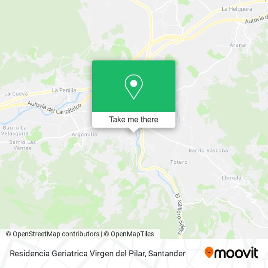 Residencia Geriatrica Virgen del Pilar map