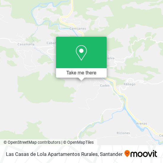 Las Casas de Lola Apartamentos Rurales map