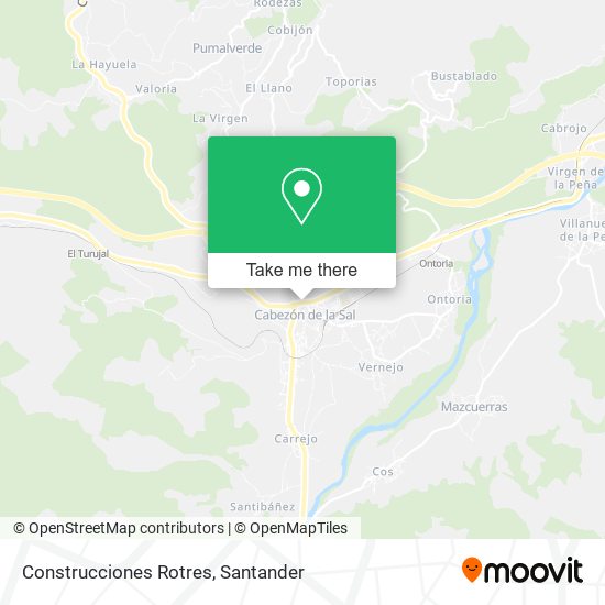 Construcciones Rotres map