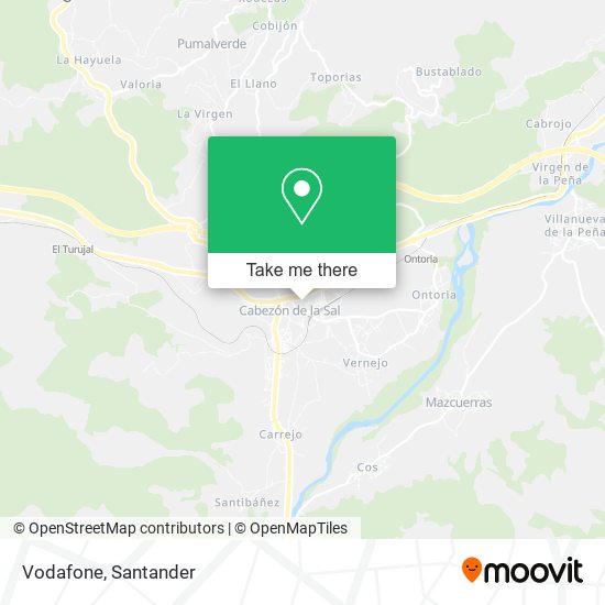 Vodafone map