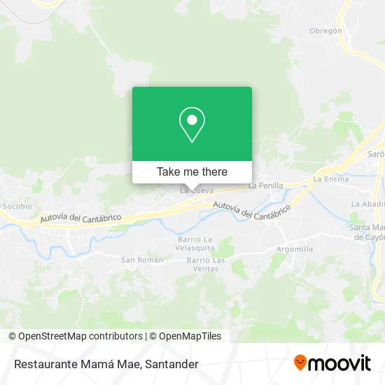 Restaurante Mamá Mae map