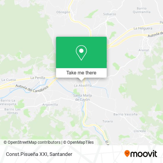 Const.Pisueña XXI map