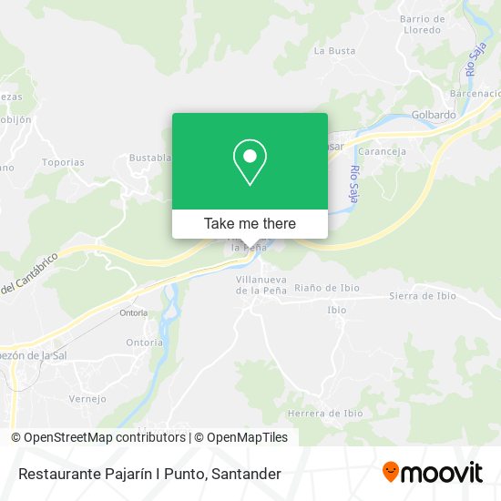 Restaurante Pajarín I Punto map