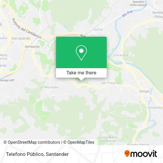 Telefono Público map