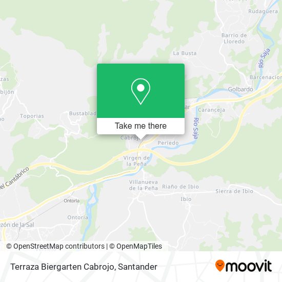 Terraza Biergarten Cabrojo map