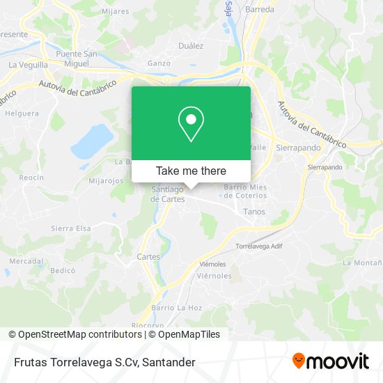 Frutas Torrelavega S.Cv map