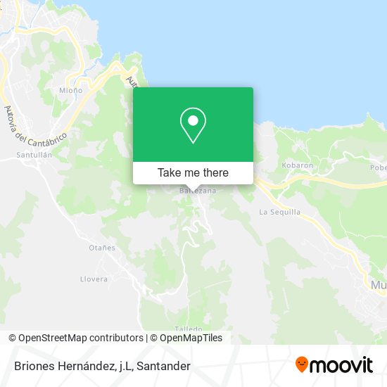 Briones Hernández, j.L map