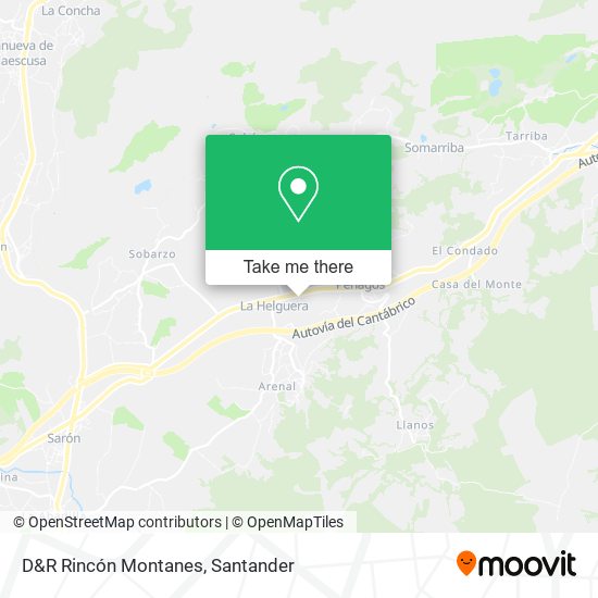 D&R Rincón Montanes map