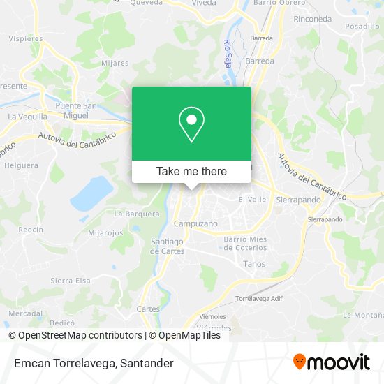 Emcan Torrelavega map