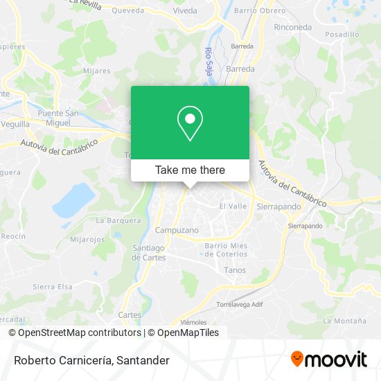 Roberto Carnicería map
