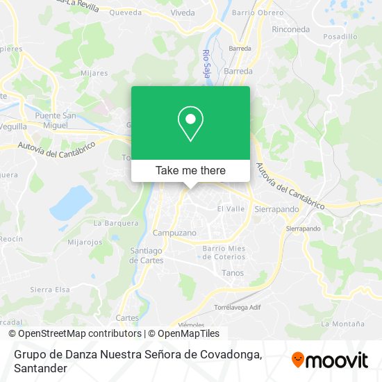 Grupo de Danza Nuestra Señora de Covadonga map