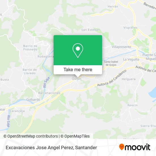 Excavaciones Jose Angel Perez map