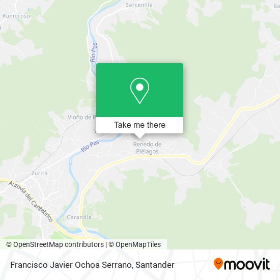Francisco Javier Ochoa Serrano map