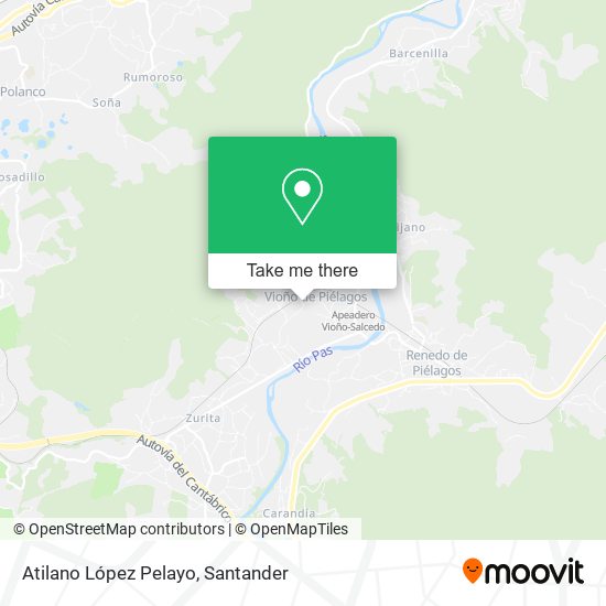 Atilano López Pelayo map
