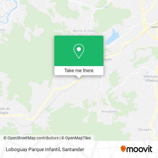 Loboguay Parque Infantil map