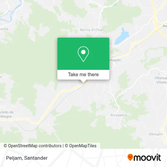 Peljam map